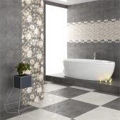 Керамическая плитка для ванной комнаты Фиори Гриджо Lasselsberger Ceramics
