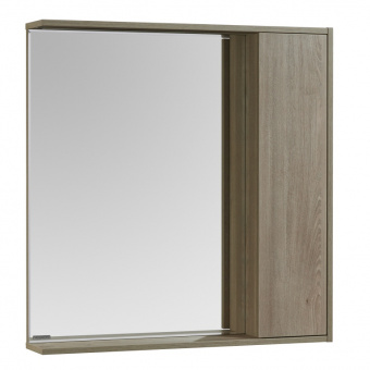 Стоун 80 Шкаф-зеркало сосна арлингтон 1A228302SX850 Акватон фото в интернет-магазине Пиастрелла