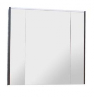 Ronda 70 Шкаф-зеркало белый глянец/антрацит ZRU9302969 Roca фото в интернет-магазине Пиастрелла