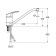 Мавис смеситель д/кухни, изл.215мм, хром схема на фото в интернет-магазине Пиастрелла
