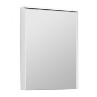 Стоун 60 Шкаф-зеркало белый 1A231502SX010 Акватон фото в интернет-магазине Пиастрелла