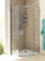 Схема открывания дверей на Lax L Душевое ограждение левое пятиугольное 900x900x2000 1AX021SSXX000 Акватон в интернет-магазине Пиастрелла