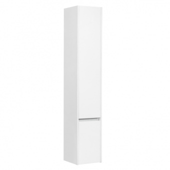 Стоун шкаф-колонна белый, левый 1A228403SX01L Акватон фото в интернет-магазине Пиастрелла