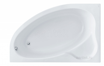 Ванна акриловая Santek Эдера левая 1700x1000 1WH501662 фото в интернет-магазине Пиастрелла