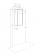 Асти Шкаф-колонна подвесная белая/ясень шимо 1A262903AX010 Акватон фото в интернет-магазине Пиастрелла