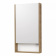 Сканди 45 Шкаф-зеркало белый/дуб рустикальный 1A252002SDZ90 Акватон фото в интернет-магазине Пиастрелла