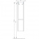 Нортон Шкаф-колонна подвесная левая 1A249403NT01L Акватон фото в интернет-магазине Пиастрелла