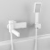 Смеситель для ванны Iddis Slide SLIWT00i02 белый матовый, однорычажный схема на фото в интернет-магазине Пиастрелла