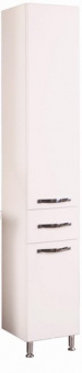 Ария Н Шкаф-колонна белый 1A124303AA010 Акватон фото в интернет-магазине Пиастрелла