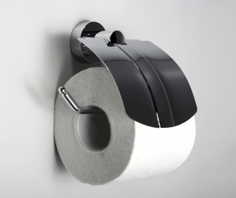 Donau Держатель туалетной бумаги с крышкой хром Wasserkraft К9425 фото в интернет-магазине Пиастрелла