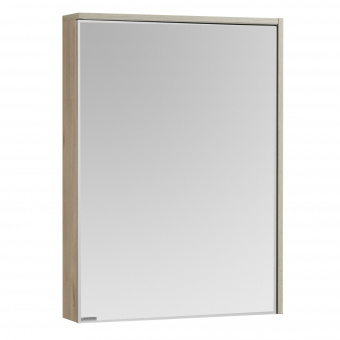 Стоун 60 Шкаф-зеркало сосна арлингтон 1A231502SX850 Акватон фото в интернет-магазине Пиастрелла