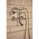 Смеситель для ванны Roca Carmen с изливом 140 мм, с аксессуарами 5A014BC00, двухрычажный схема на фото в интернет-магазине Пиастрелла