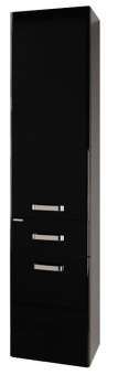 Америна Шкаф-колонна подвесной черный 1A135203AM950 Акватон фото в интернет-магазине Пиастрелла