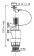 MW2 Сливной механизм с двумя режимами слива, система трос 10717561 Wirquin фото в интернет-магазине Пиастрелла