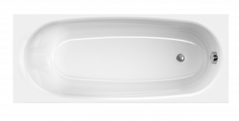 Ванна акриловая Domani Spa Standart 1600x700x590 DS02Sd16070 фото в интернет-магазине Пиастрелла