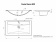 Paola Mario 80 Раковина мебельная лит мрамор с отв. п/смес. схематичный рисунок в интернет-магазине Пиастрелла